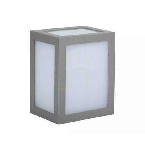 Check V-TAC 12W LED wall luminaire IP65 Grey VT-822 6400K 750lm