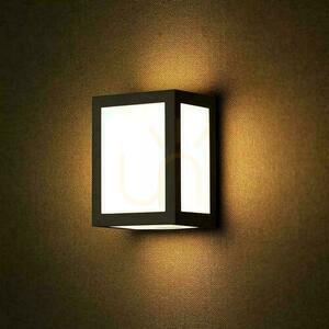 V-TAC 12W LED wall luminaire IP65 Black VT-822 4000K 750lm small 4