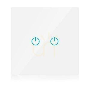 SMART WiFi V-TAC Double Glass Switch White Amazon Alexa, Google Home, Nest VT-5004 0 SMART WiFi V-TAC Double Glass Switch White Amazon Alexa, Google Home, Nest VT-5004 small 0