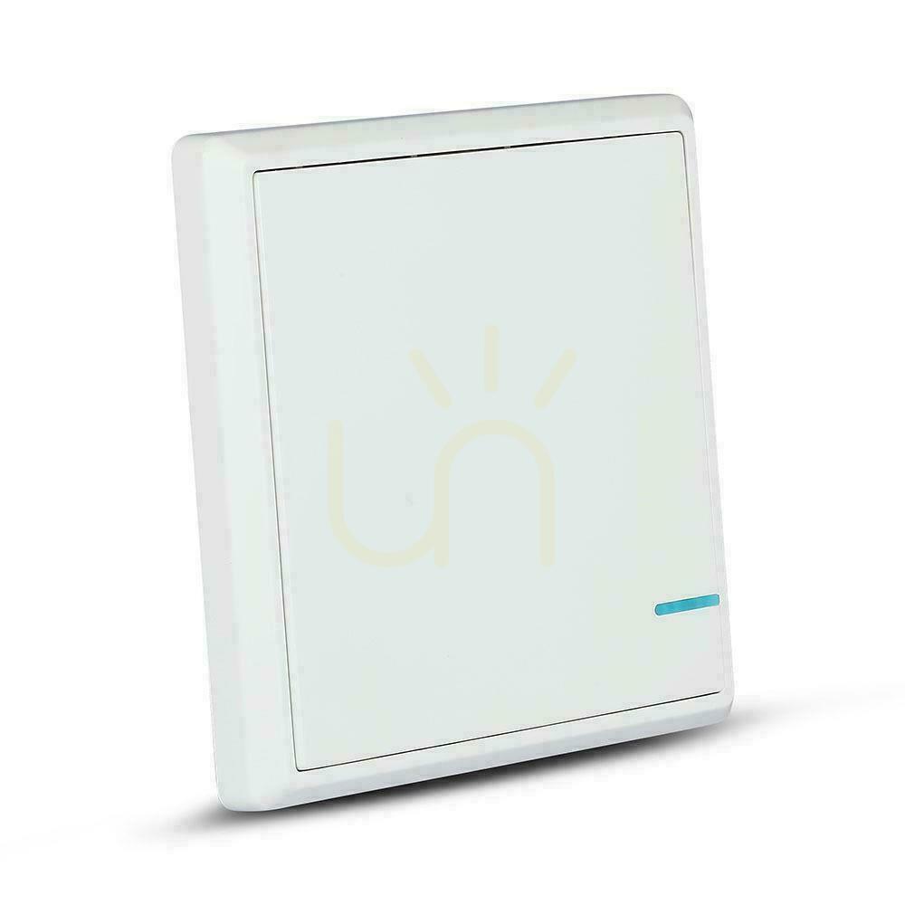 View Wireless Single IP54 Switch for SKU 8458, 8459 V-TAC VT-5131 Wireless Single IP54 Switch for SKU 8458, 8459 V-TAC VT-5131