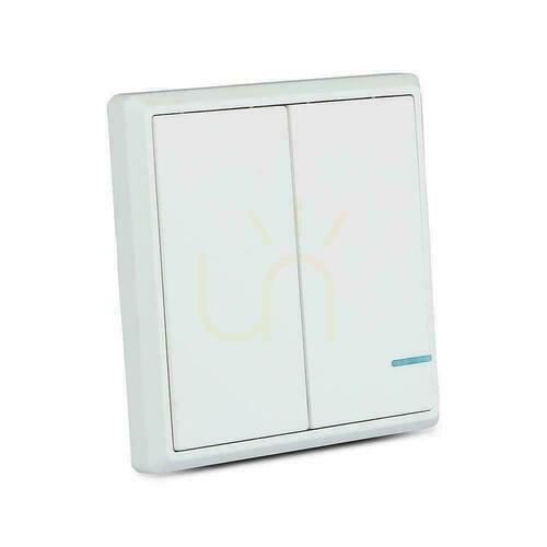 Check Wireless Dual IP54 Switch for SKU 8458, 8459 V-TAC VT-5132