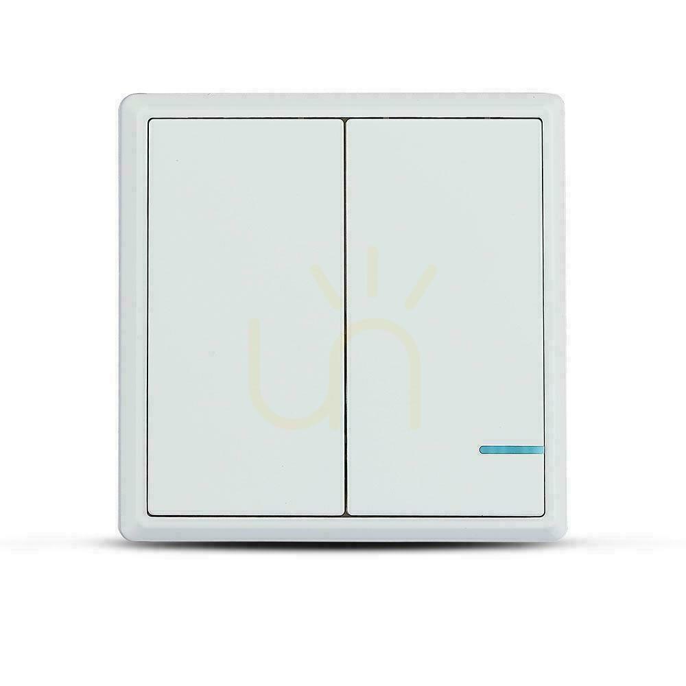 Wireless Dual IP54 Switch for SKU 8458, 8459 V-TAC VT-5132