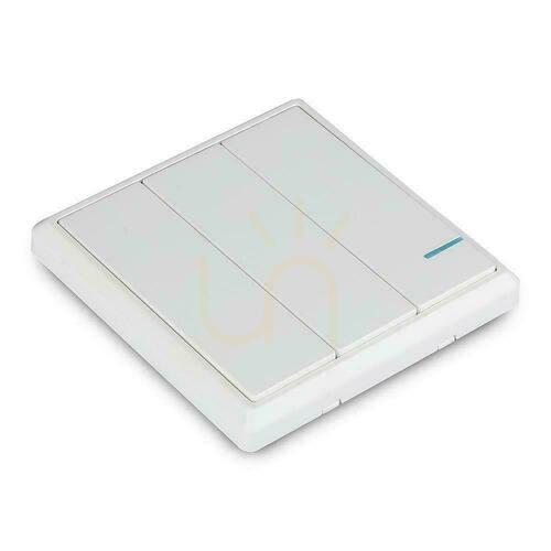 Check Wireless Triple IP54 Switch for SKU 8458, 8459 V-TAC VT-5133