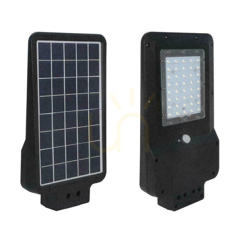 View V-TAC Solar street luminaire 15W LED Black ST-15 6000K 1600lm V-TAC Solar street luminaire 15W LED Black ST-15 6000K 1600lm