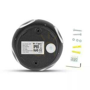 Wall lamp V-TAC 4W LED Black Round IP65 VT-834 4000K 440lm. 4 Wall lamp V-TAC 4W LED Black Round IP65 VT-834 4000K 440lm. small 4