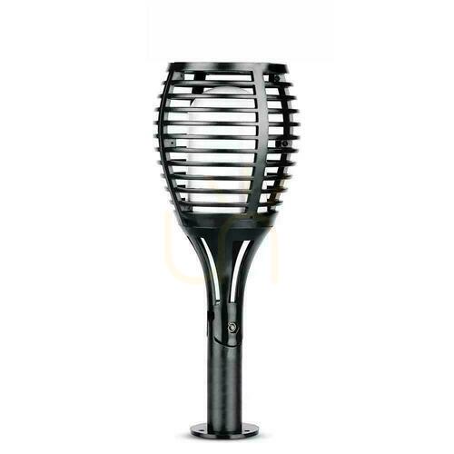 Check V-TAC Solar Garden Luminaire 4 Functions Flame Effect VT-719 2200K 5lm.