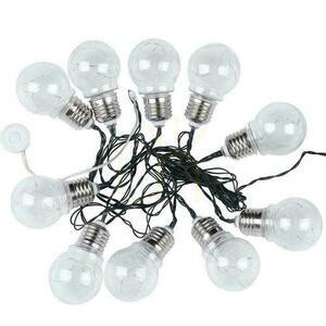 V-TAC Solar LED Garden Garland 5 meters 10 bulbs Filament VT-71010 3000K 100lm. small 0