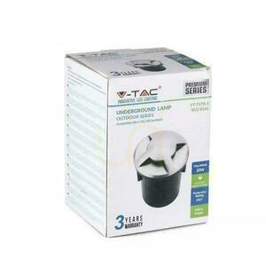 V-TAC IP67 MR16/GU5.3 12V 3-sided Garden Ground Mount VT-7978-3 3 Years Warranty small 3