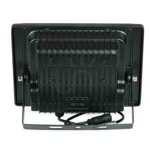 V-TAC Solar LED Projector 12W Black IP65, Remote Control, Timer VT-25W 4000K 550lm small 1