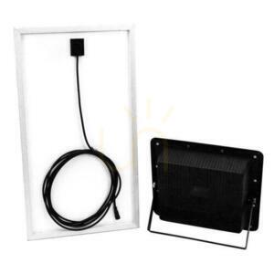 V-TAC Solar LED Projector 40W Black IP65, Remote Control, Timer VT-200W 4000K 3100lm small 5