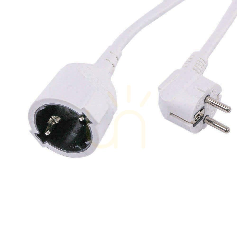 Extension cable 1 socket 3m V-TAC (3G 1.5mm2 X 3M ) 10/16A White VT-3001
