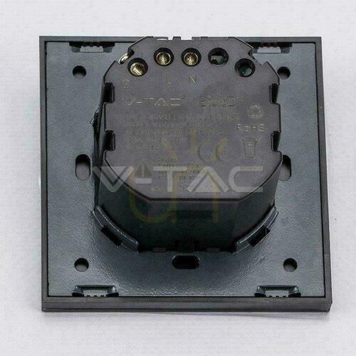 Check V-TAC VT-5134 black Wi-Fi wall socket