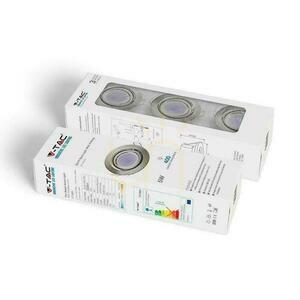 Set of 3x5W GU10 Satin V-TAC VT-4444 6400K 400lm Eyepieces small 0