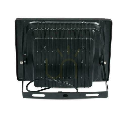 Check V-TAC Solar LED Projector 16W Black IP65, Remote Control, Timer VT-40W 6000K 1050lm