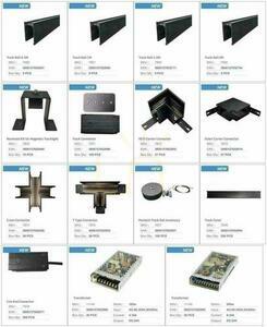 Magnetic 24V V-TAC 3W LED bus luminaire Black CRI90+ UGR19 VT-4143 3000K 240lm 3 Years Warranty small 1