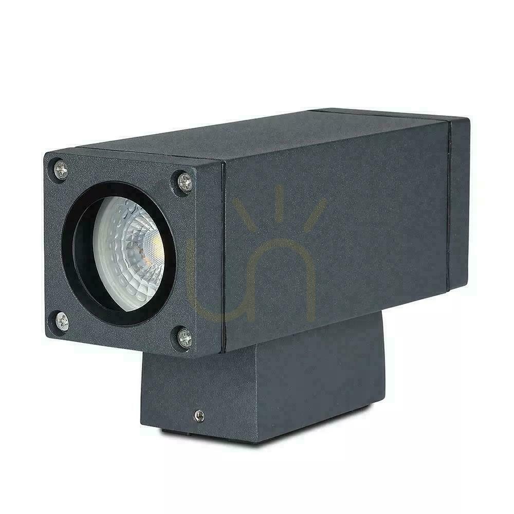 Preview Garden wall lamp V-TAC Top Bottom GU10 Graphite Mat VT-842 3 Years Warranty Garden wall lamp V-TAC Top Bottom GU10 Graphite Mat VT-842 3 Years Warranty