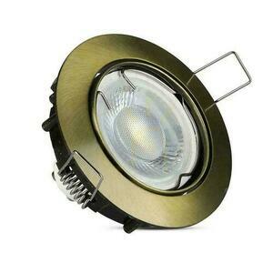 Eyelet V-TAC GU10 Round Movable Gold VT-779-G 3 Years Warranty small 3