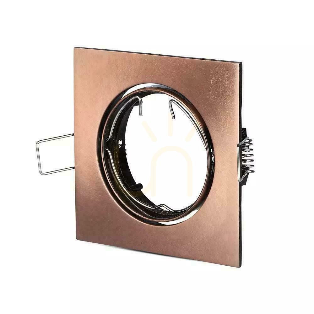 View Mesh V-TAC GU10 Square Movable Copper VT-779-SB 3 Years Warranty Mesh V-TAC GU10 Square Movable Copper VT-779-SB 3 Years Warranty