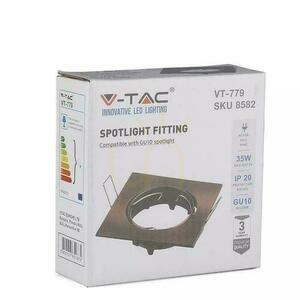 Mesh V-TAC GU10 Square Movable Copper VT-779-SB 3 Years Warranty 2 Mesh V-TAC GU10 Square Movable Copper VT-779-SB 3 Years Warranty small 2