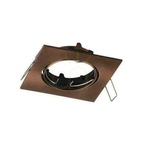 Check Mesh V-TAC GU10 Square Movable Copper VT-779-SB 3 Years Warranty