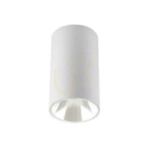 Check V-TAC VT-882-R GU10 surface-mounted ceiling fitting, white Ø8 × 14 cm, SKU 8588