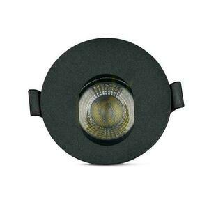 V-TAC VT-874 round black recessed fitting for GU10, 83 mm small 2