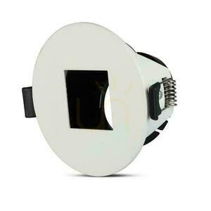 V-TAC GU10 Round Mesh with Square White+Black VT-883 3 Years Warranty small 1