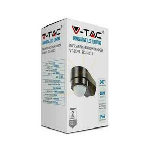 V-TAC Corner Motion Sensor 240st 600W IP65 Black VT-8094 small 4