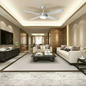 V-TAC 132cm 2xE27 35W Remote Control VT-6054-4 Ceiling Fan 3 V-TAC 132cm 2xE27 35W Remote Control VT-6054-4 Ceiling Fan small 3