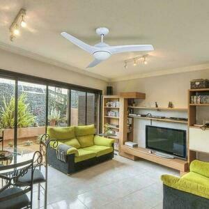 V-TAC 132cm White 15W LED CCT Ceiling Fan Pilot VT-6055-3 small 4