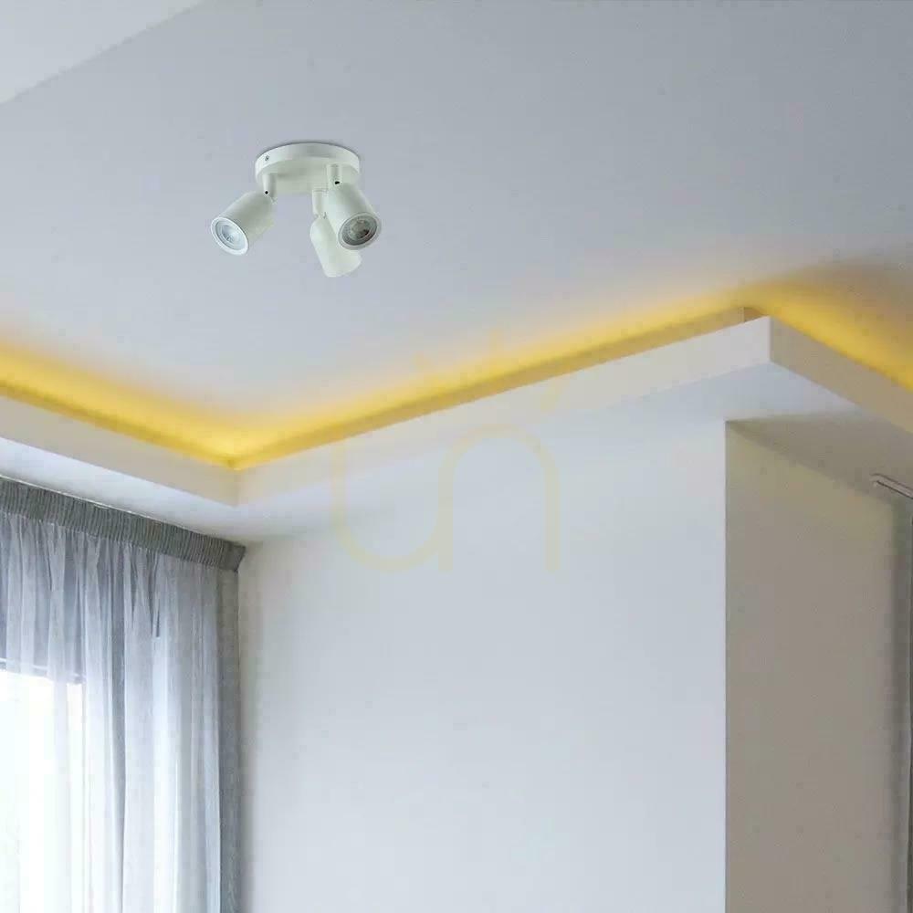 Preview V-TAC wall lamp 3xGU10 White VT-899 V-TAC wall lamp 3xGU10 White VT-899