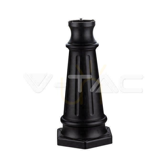 Display V-TAC Garden Lantern 2XE27 230cm IP44 Black VT-847 3 Years Warranty V-TAC Garden Lantern 2XE27 230cm IP44 Black VT-847 3 Years Warranty