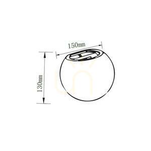 Wall lamp V-TAC BETON G9 LED Round Dark Grey IP20 VT-891 5 Wall lamp V-TAC BETON G9 LED Round Dark Grey IP20 VT-891 small 5