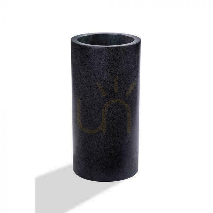 V-TAC BETON wall lamp 2xGU10 LED Round Dark Grey IP20 VT-894