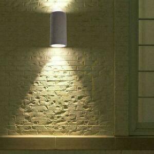 V-TAC BETON wall lamp 2xGU10 LED Round Light Grey IP20 VT-894 small 2
