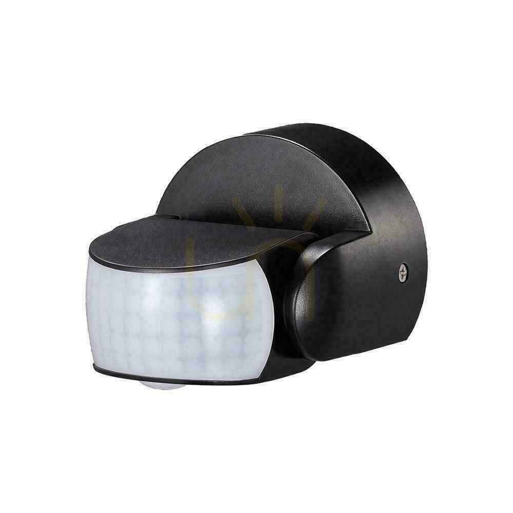 V-TAC Wall Mounted Motion Sensor Black 180st/360st IP65 VT-8093