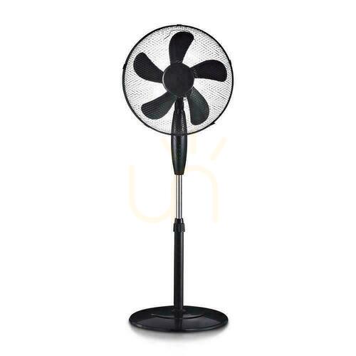Check V-TAC 55W 5 Arm 3 Speed Floor Fan Black VT-5016-5.