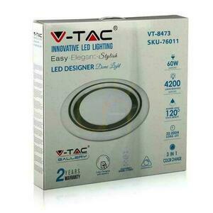 Ceiling Plafond V-TAC 60W LED Pilot CCT Timer Stars fi.480 VT-8473 2700K-6400K 4200lm small 3