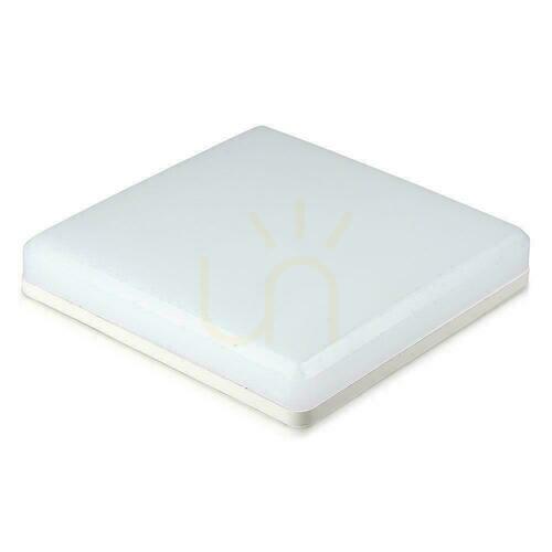 Check V-TAC VT-8033SQ White LED Ceiling Light 15 W 6400 K 20 cm IP44
