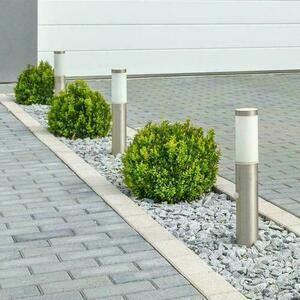 V-TAC 45CM Brushed Steel Garden Pole E27 Motion Sensor VT-838-45 small 2