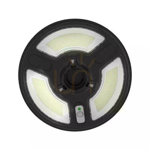 Check V-TAC Solar Garden Luminaire 10W Motion Sensor TIMER PILOT IP65 VT-65W 6500K 1500lm