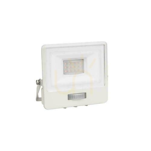 Check V-TAC LED Projector 10W SAMSUNG CHIP Motion Sensor White With MUFa VT-118S 6500K 735lm 5 Years Warranty