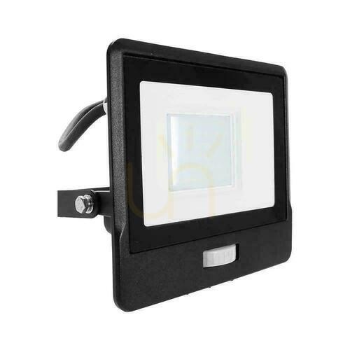 Check Czarny naświetlacz LED V-TAC VT-138S-1 30 W 6500 K 2340 lm IP65