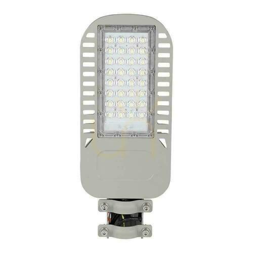 Check V-TAC SAMSUNG CHIP 50W LED Streetlight Lens 110st 135Lm/W VT-54ST 4000K 6850lm 5 Years Warranty