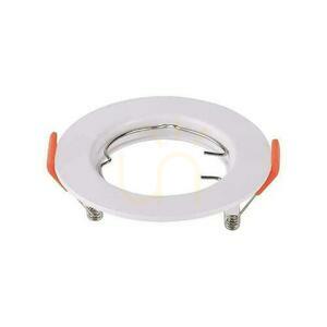 V-TAC GU10 Recessed Round Mesh White (Package. 2 pcs) VT-929-W 3 Years Warranty small 1