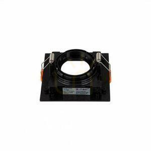 V-TAC GU10 Recessed Square Mesh Black VT-933-B 3 Year Warranty small 3