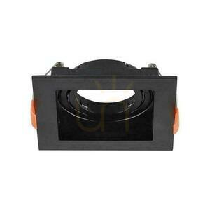 V-TAC GU10 Recessed Square Mesh Black VT-933-B 3 Year Warranty small 0