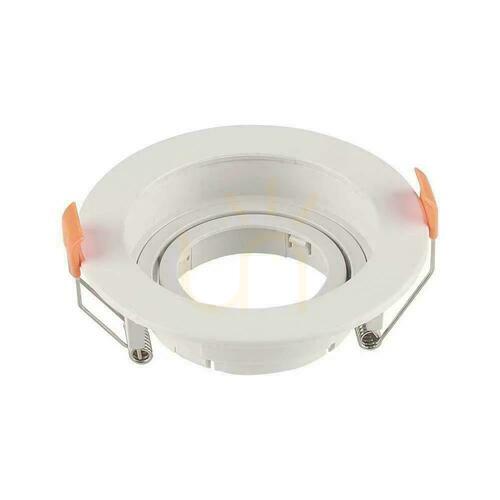 Check V-TAC GU10 Recessed Round Mesh White VT-933 3 Years Warranty