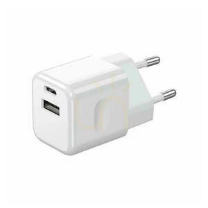 V-TAC FAST 30W White MINI Dual USB Type-A Type-C Charger VT-5330-W. 0 V-TAC FAST 30W White MINI Dual USB Type-A Type-C Charger VT-5330-W. small 0
