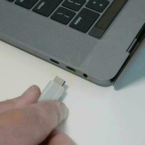 USB-C to USB-C Cable 1 m, White, 60 W V-TAC VT-5303-W small 4